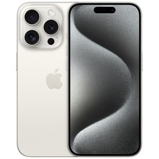 apple 정품 아이폰 15 pro 자급제 화이트티타늄 128gb